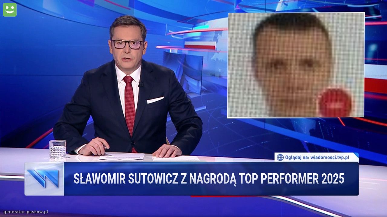 Sławomir Sutowicz z nagrodą Top performer 2025