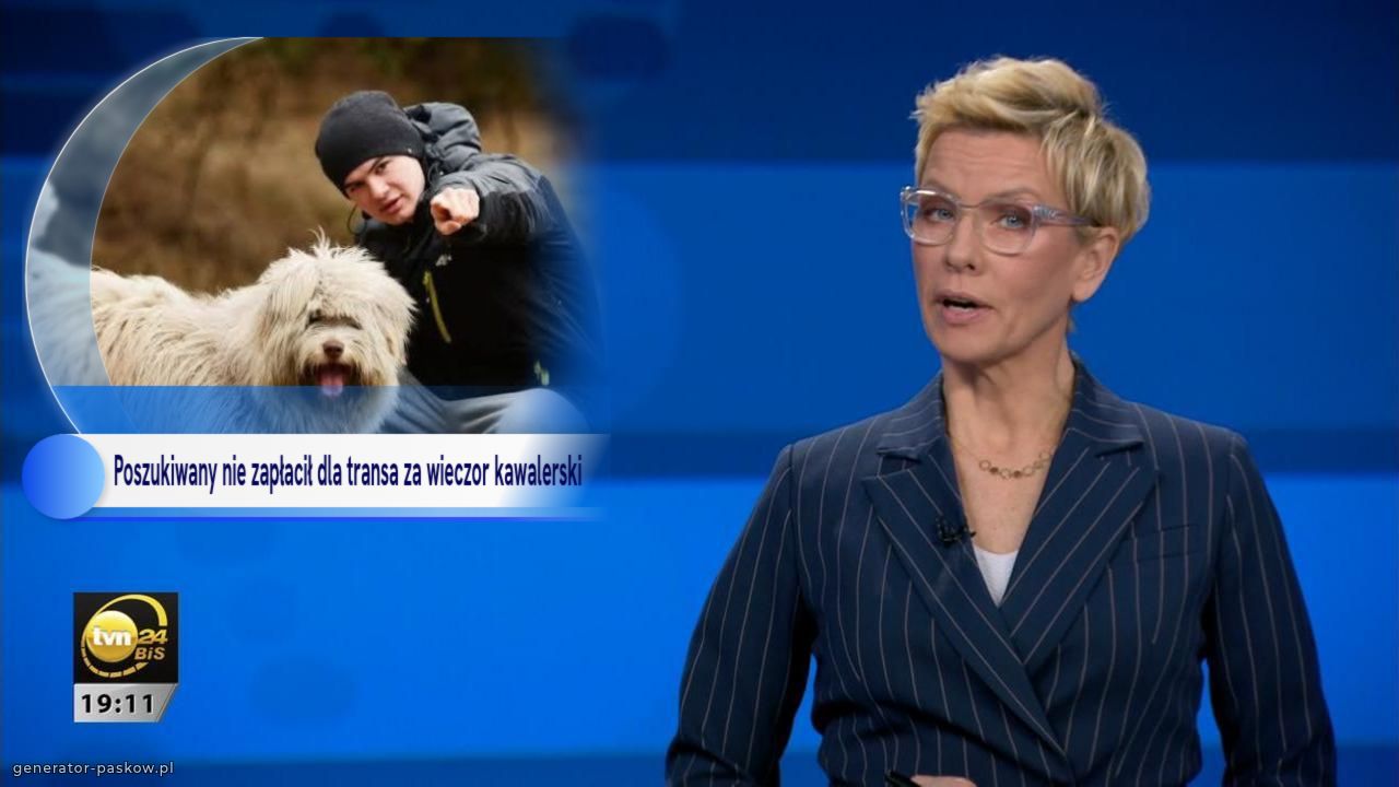Poszukiwany nie zapłacił dla transa za wieczor kawalerski