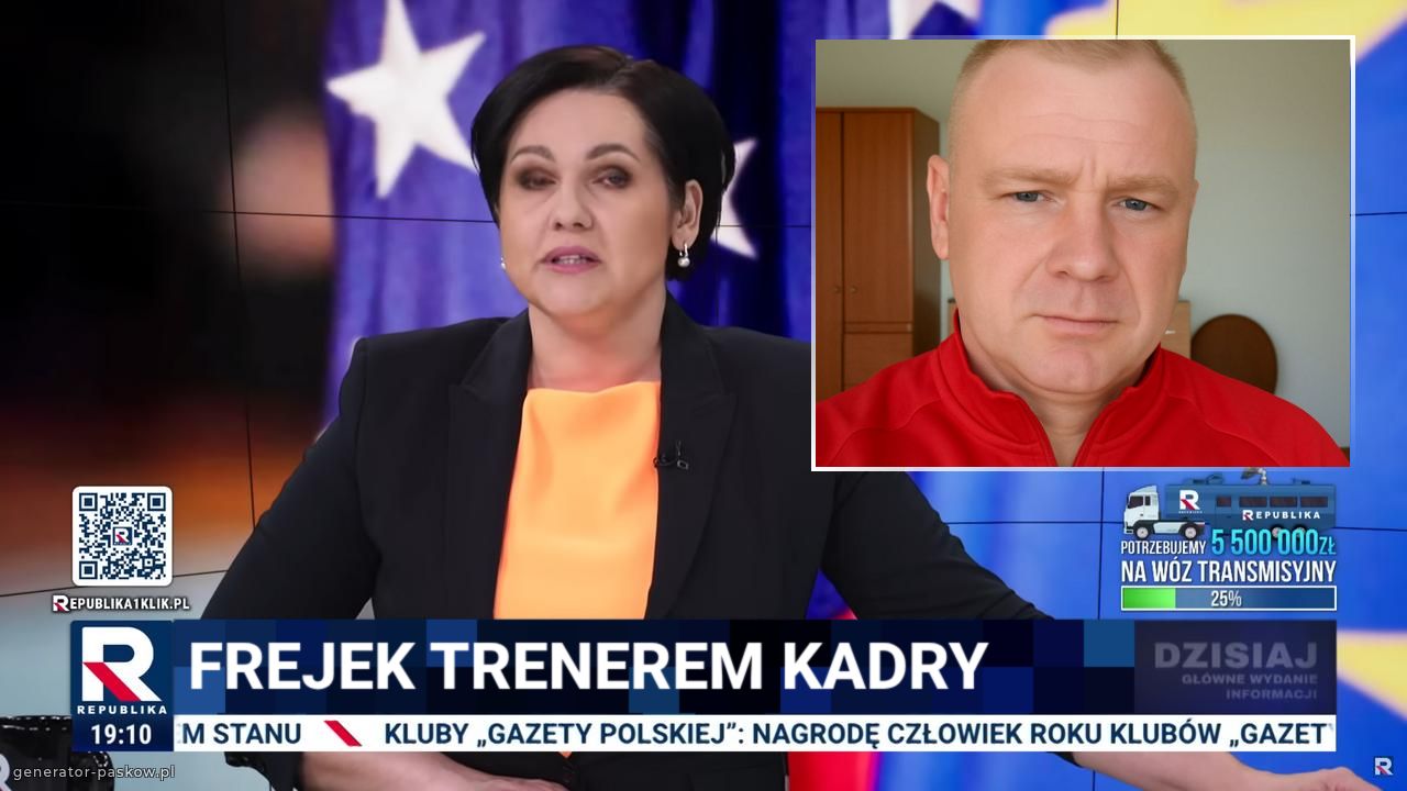 Frejek trenerem kadry   