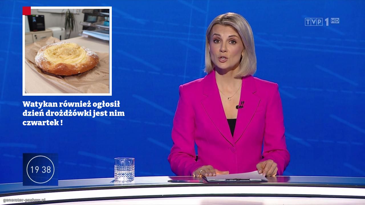 Watykan również ogłosił dzień drożdżówki jest nim czwartek !
