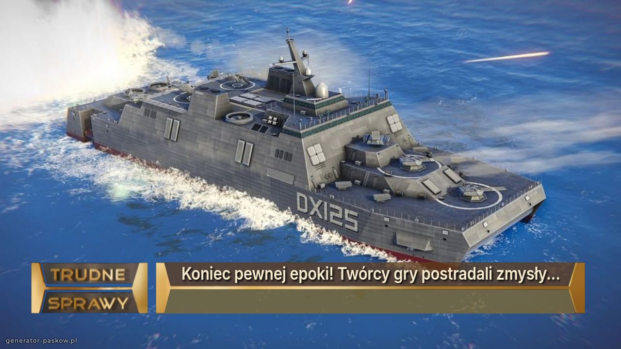 Koniec pewnej epoki! Twórcy gry postradali zmysły...
