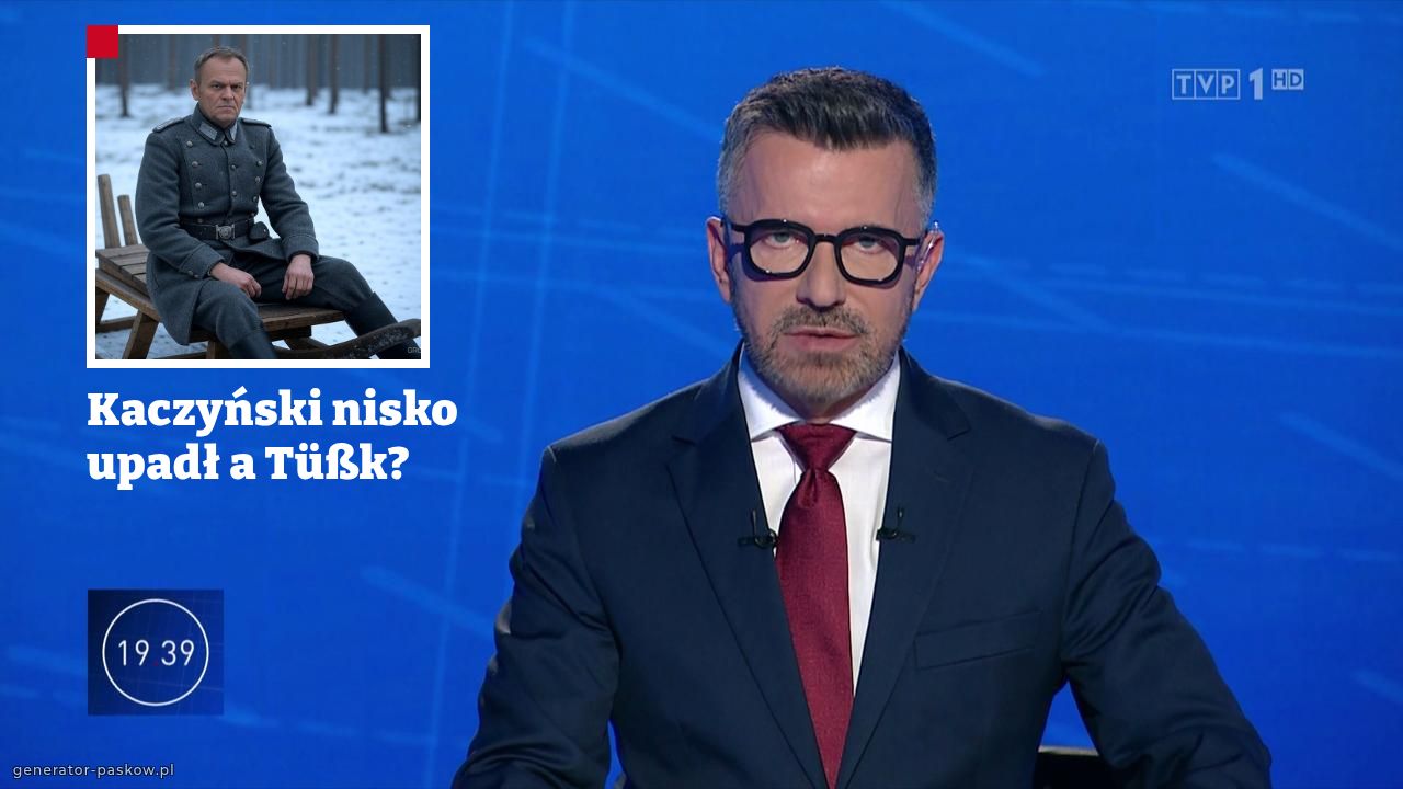 Kaczyński nisko upadł a Tüßk?