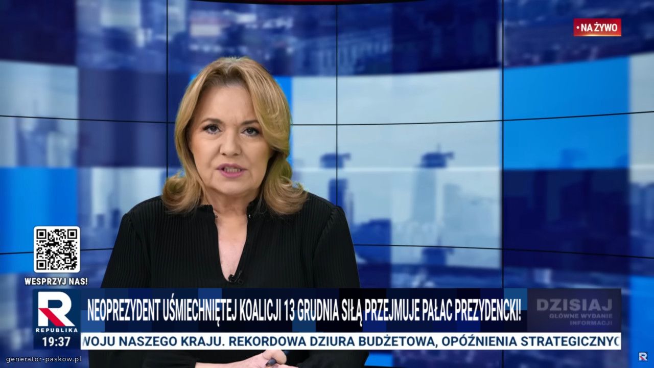 Neoprezydent Uśmiechniętej Koalicji 13 grudnia siłą przejmuje pałac prezydencki!