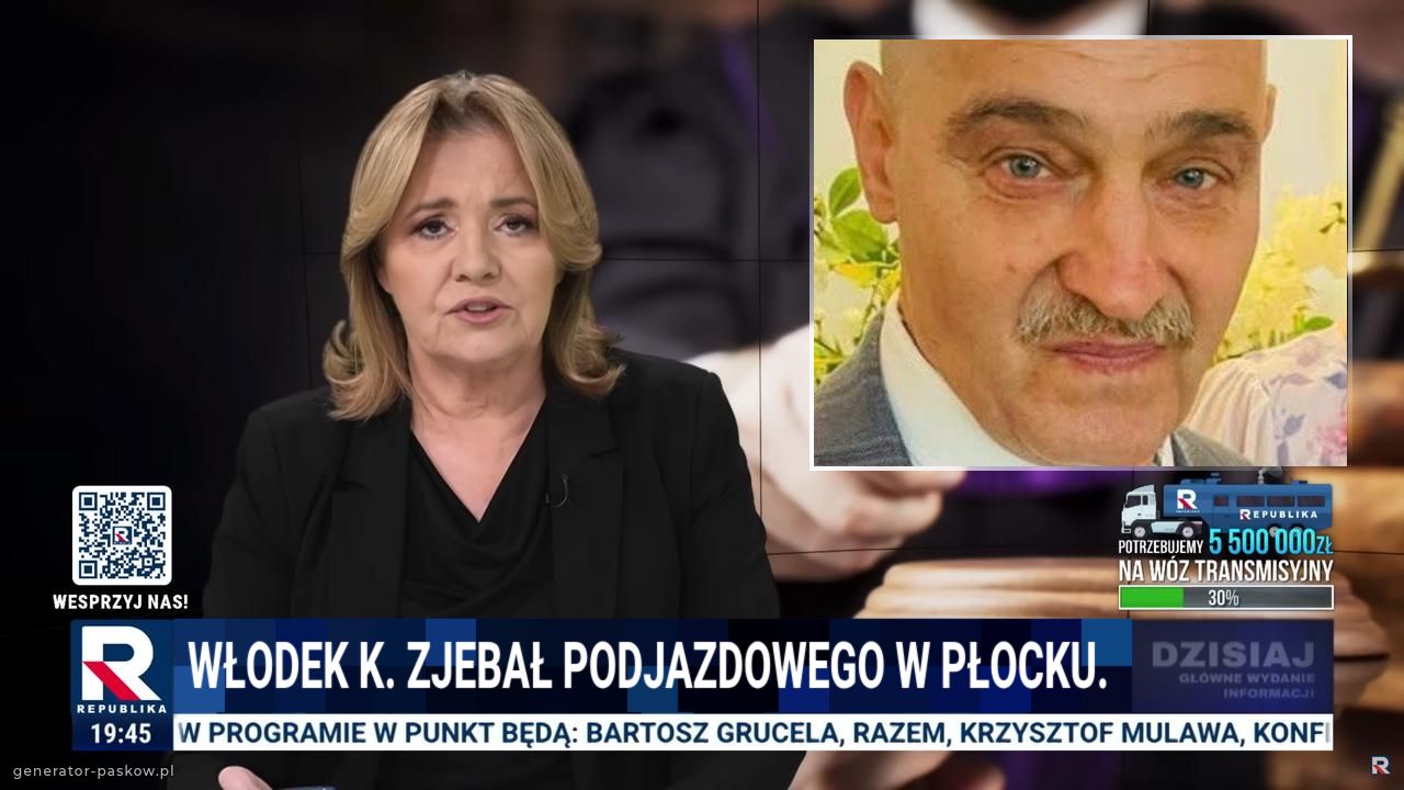 WłodeK K. Zjebał podjazdowego w Płocku. 