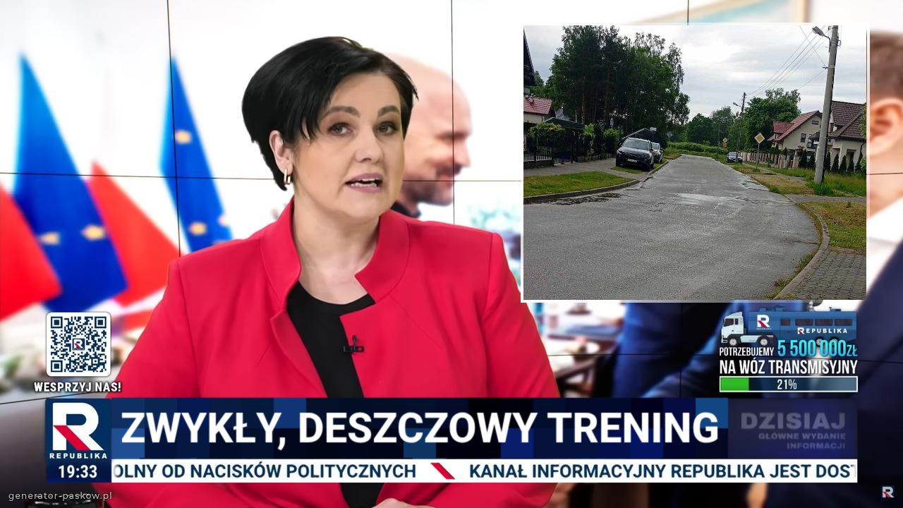 zwykły, deszczowy trening