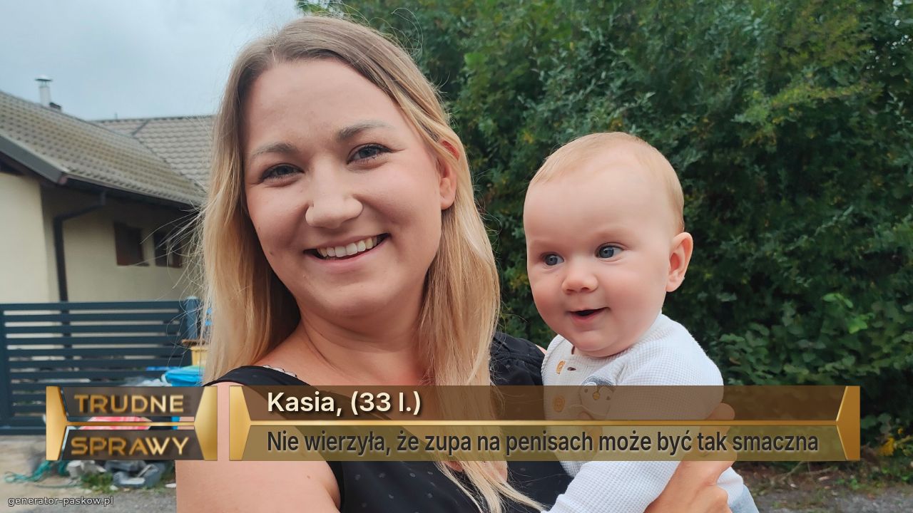 Kasia, (33 l.)
Nie wierzyła, że zupa na penisach może być tak smaczna 