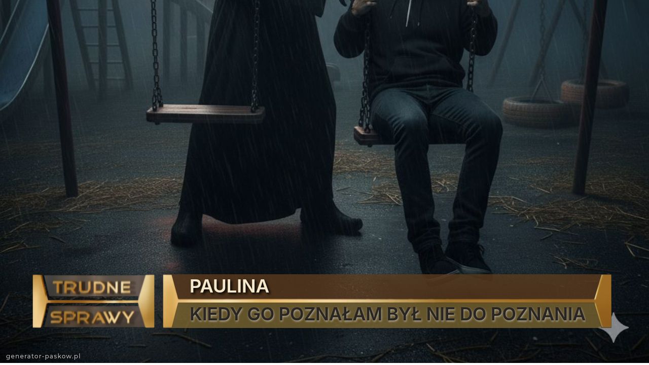 PAULINA
KIEDY GO POZNAŁAM BYŁ NIE DO POZNANIA