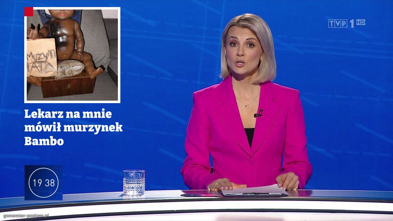 Lekarz na mnie mówił murzynek Bambo