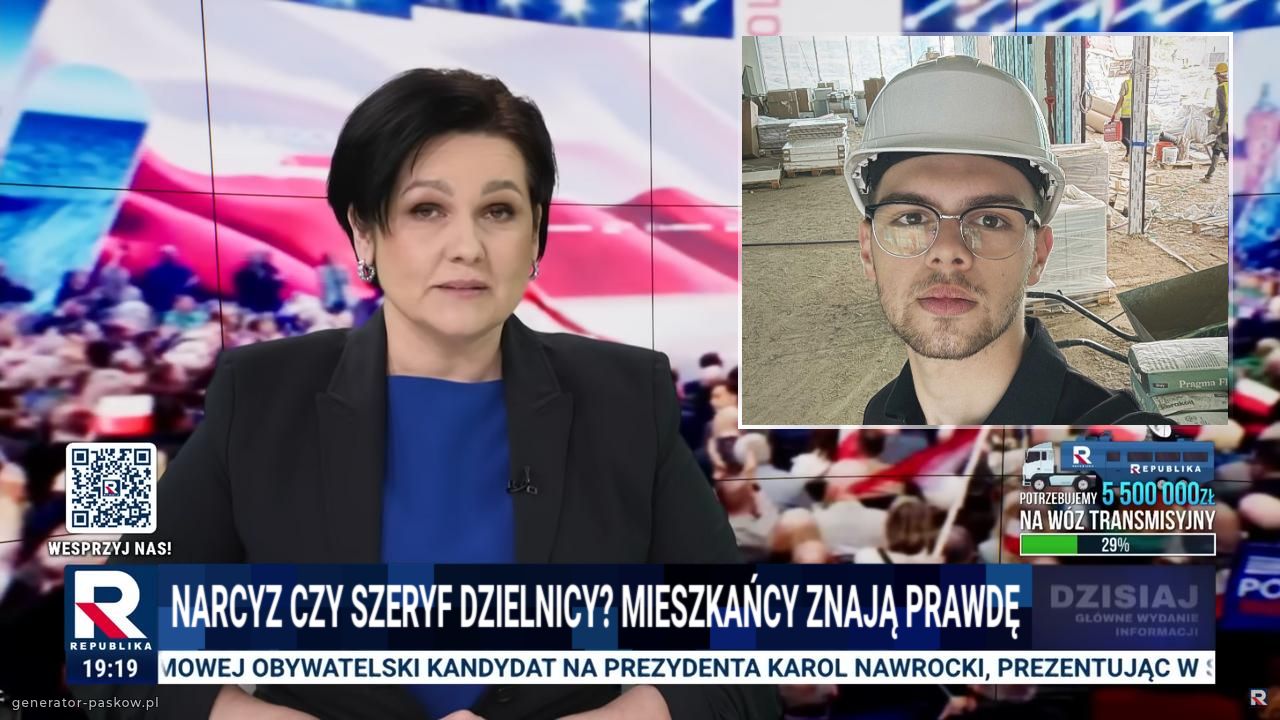 narcyz czy szeryf dzielnicy? mieszkańcy znają prawdę