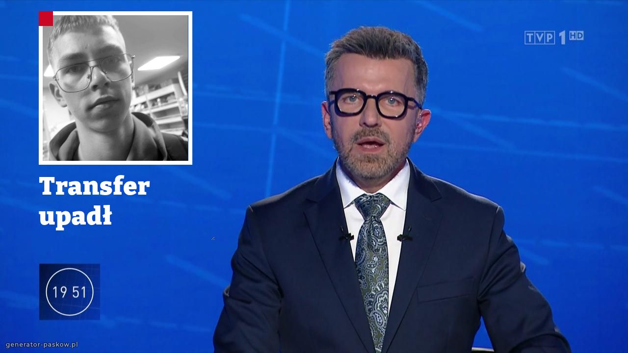 Transfer upadł