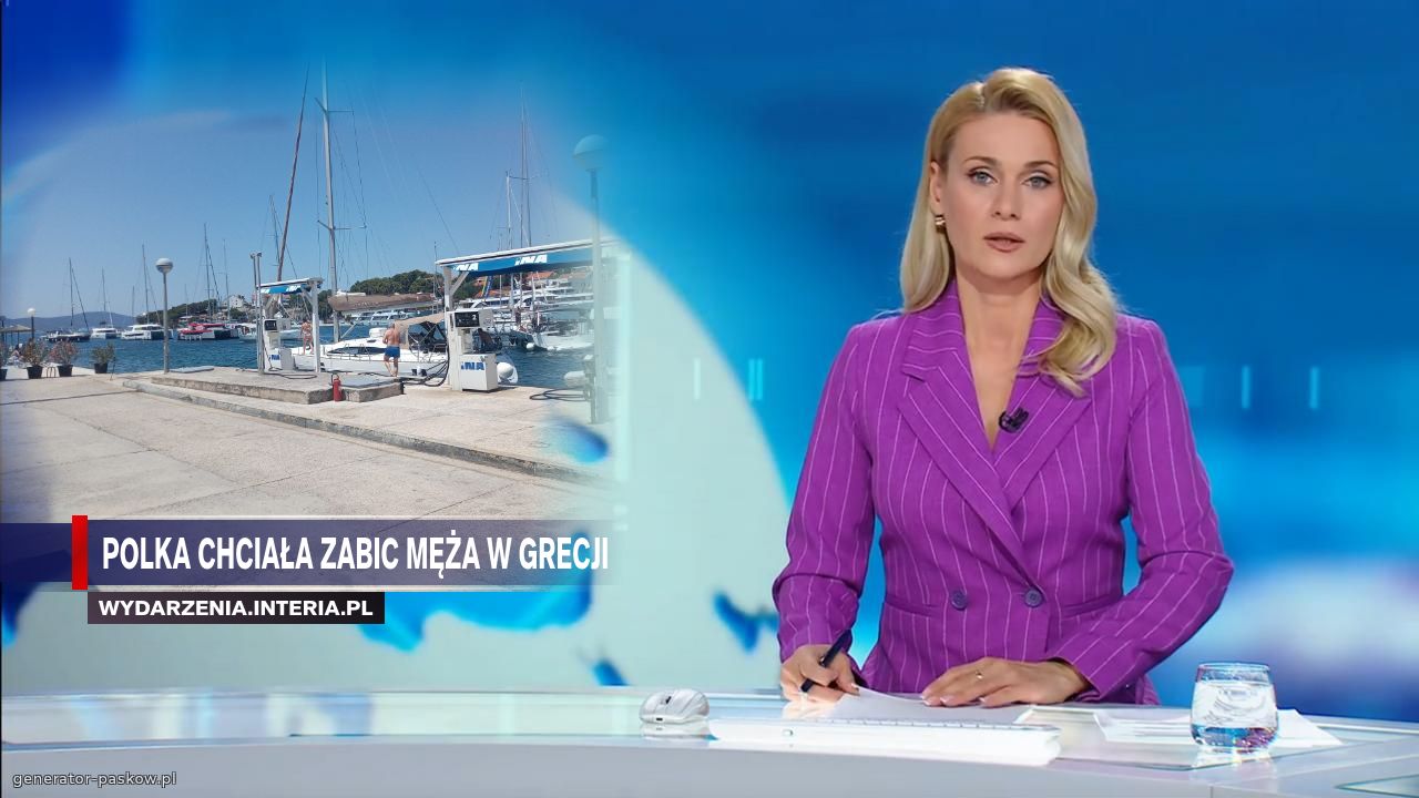 POLKA CHCIAŁA ZABIC MĘŻA W GRECJI