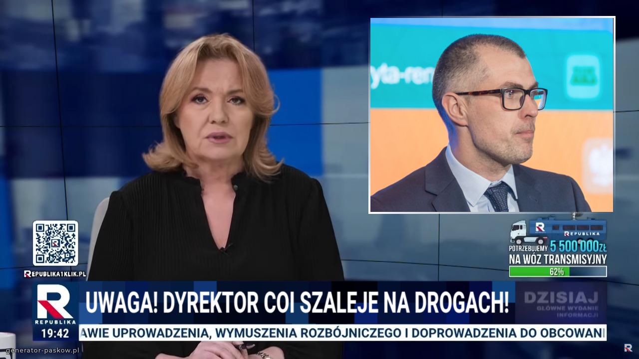 Uwaga! Dyrektor Coi szaleje na drogach!