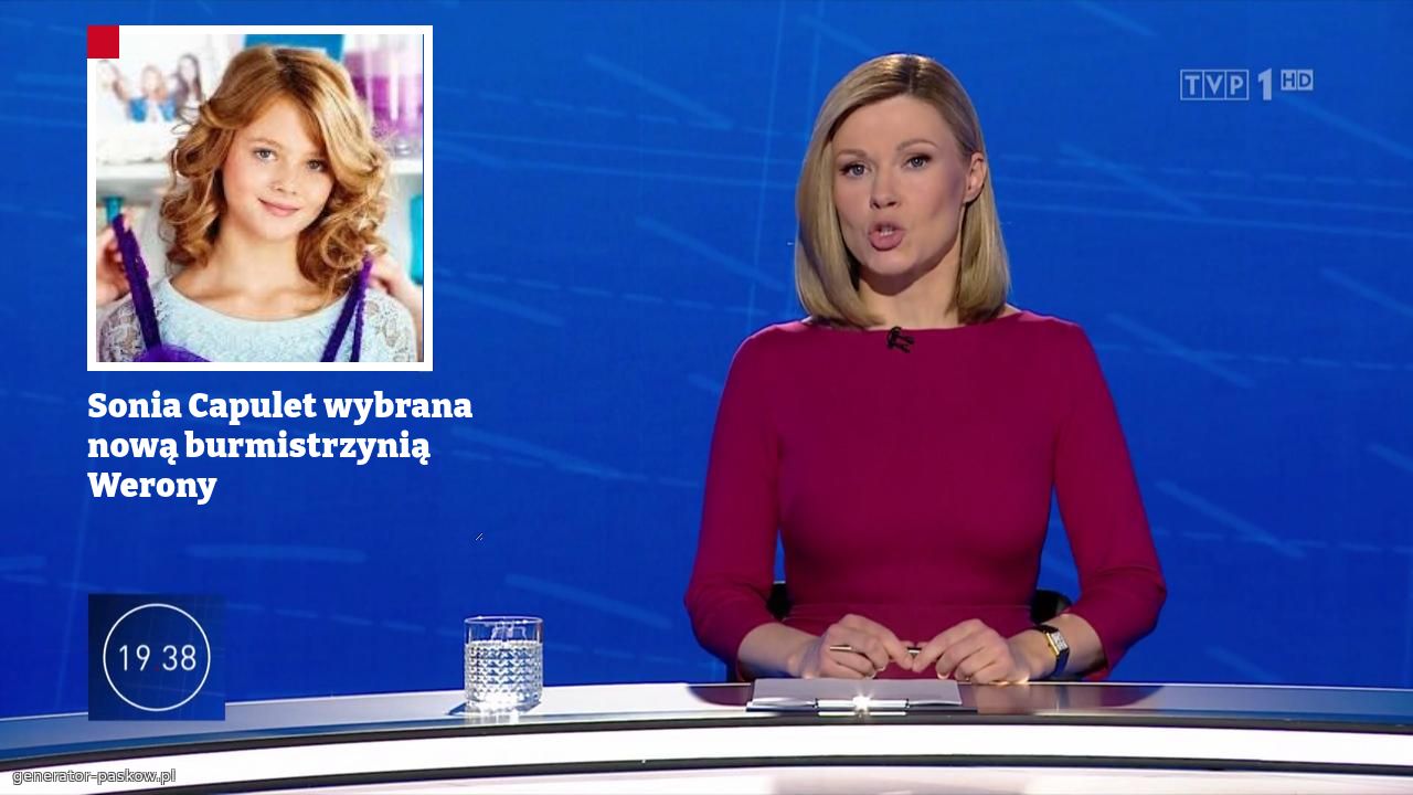Sonia Capulet wybrana nową burmistrzynią Werony