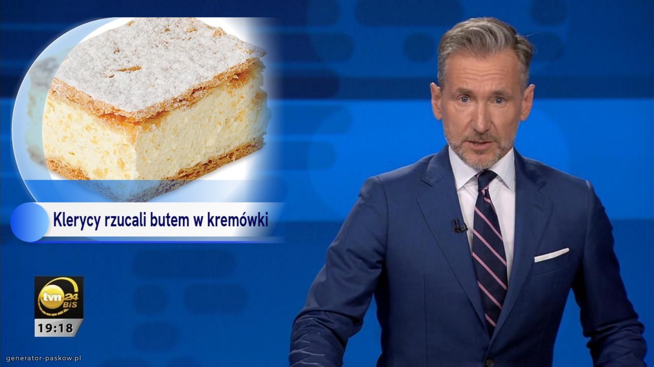 Klerycy rzucali butem w kremówki 