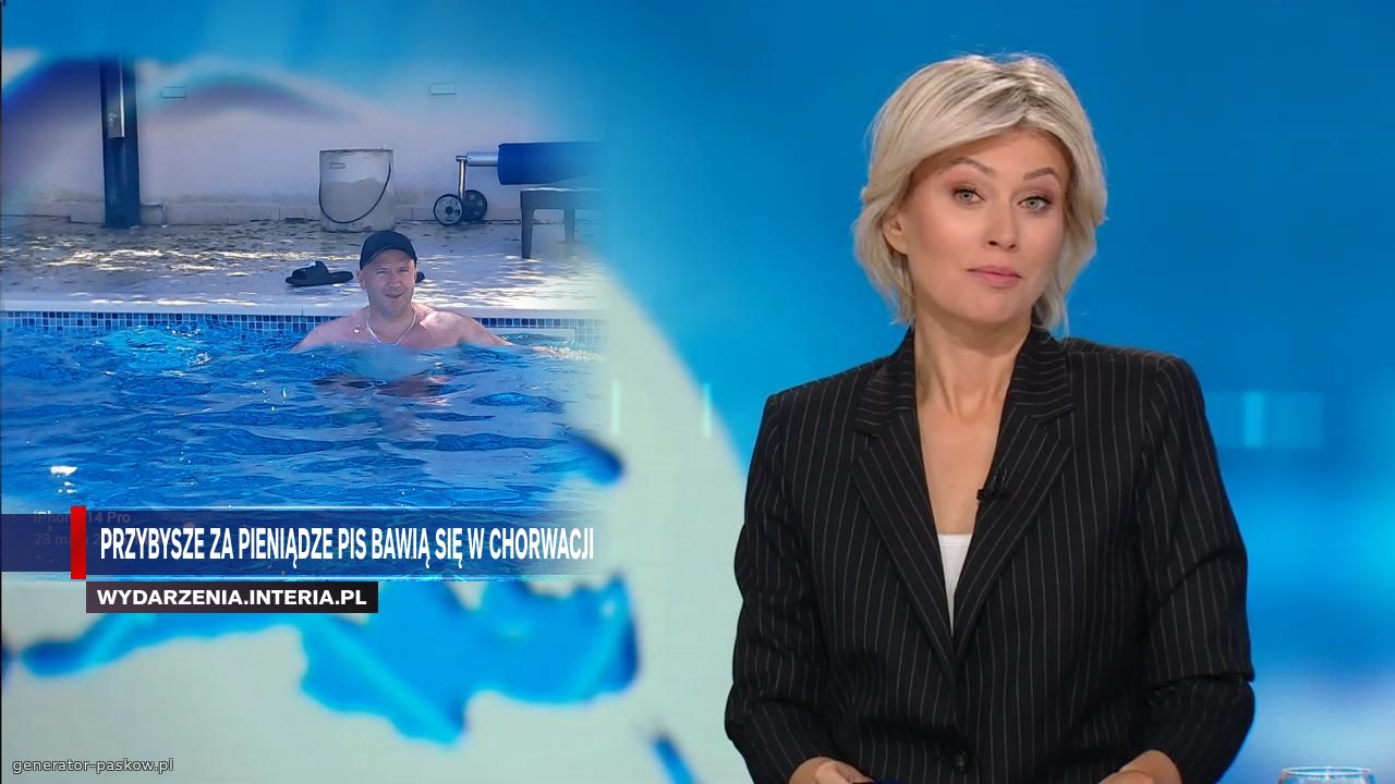 Przybysze za pieniądze PIS bawią się w Chorwacji 