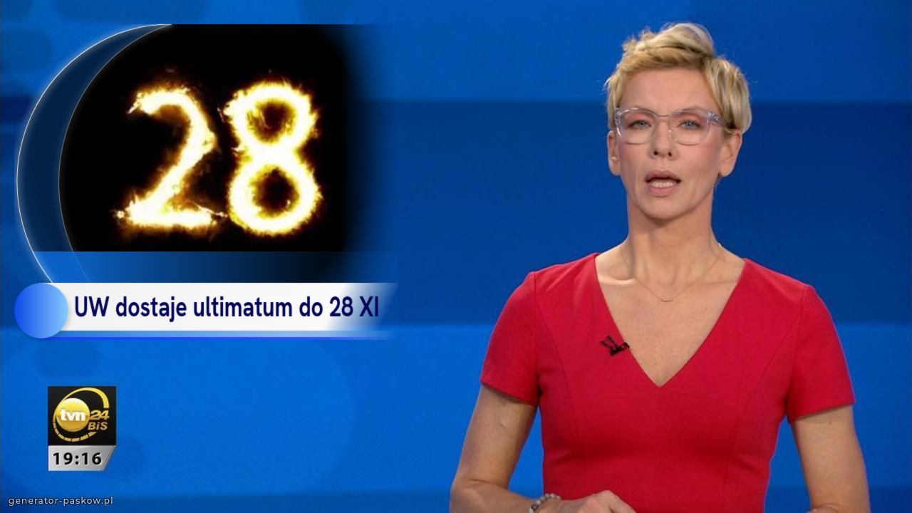 UW dostaje ultimatum do 28 XI
