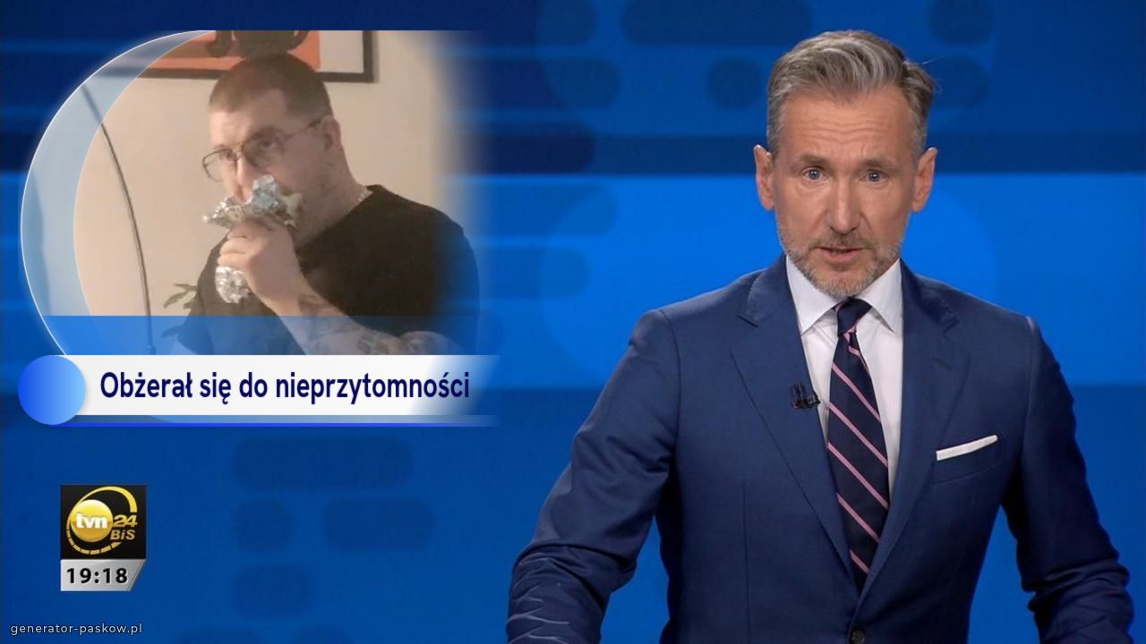  Obżerał się do nieprzytomności 