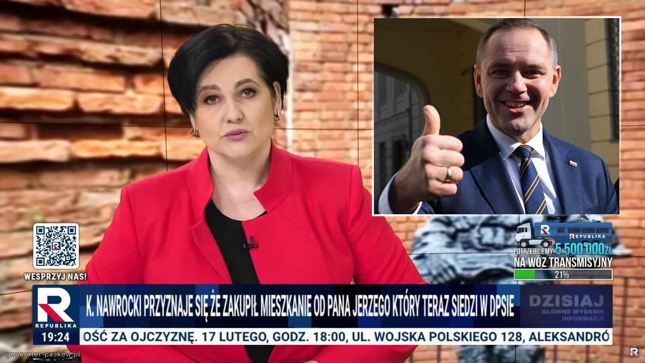 K. Nawrocki Przyznaje się że zakupił mieszkanie od Pana Jerzego który teraz siedzi w DPSie