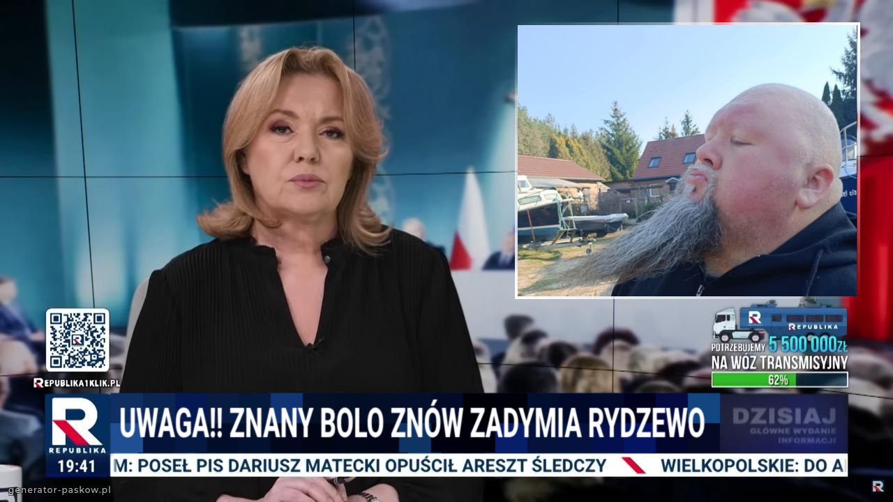 Uwaga!! Znany Bolo znów zadymia Rydzewo 