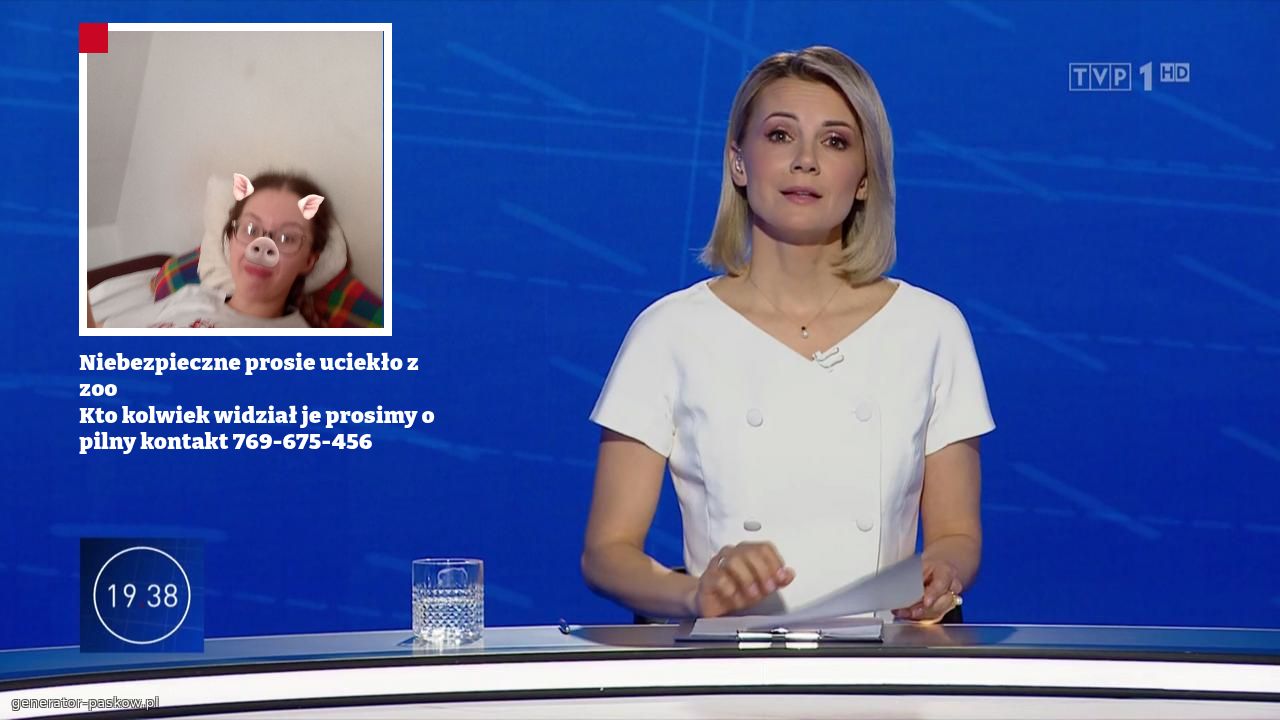 Niebezpieczne prosie uciekło z zoo 
Kto kolwiek widział je prosimy o pilny kontakt 769-675-456