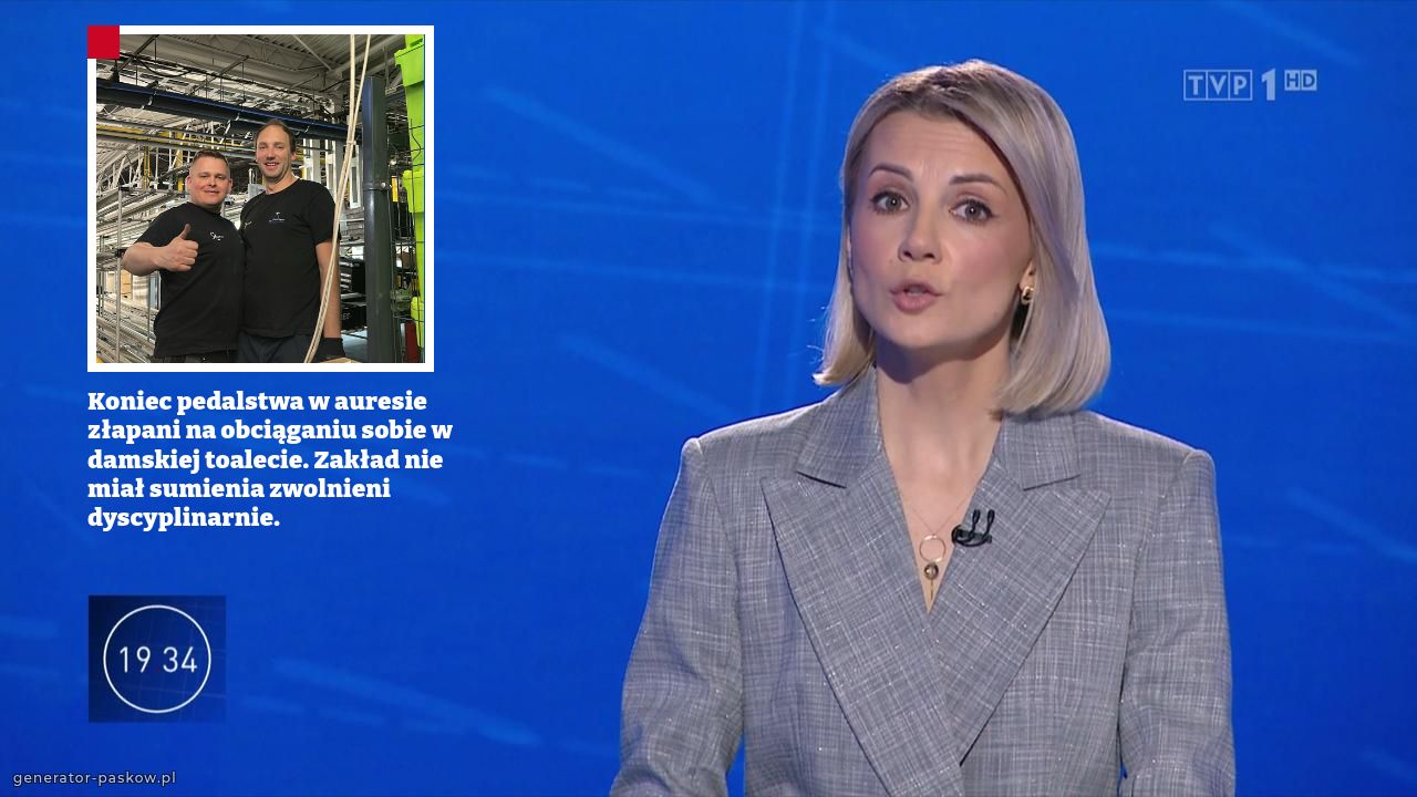 Koniec pedalstwa w auresie złapani na obciąganiu sobie w damskiej toalecie. Zakład nie miał sumienia zwolnieni  dyscyplinarnie. 