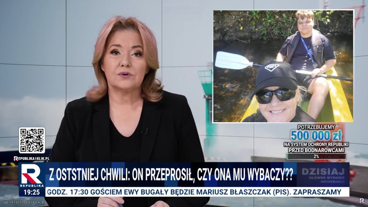 Z oststniej chwili: on przeprosił, czy ona mu wybaczy??