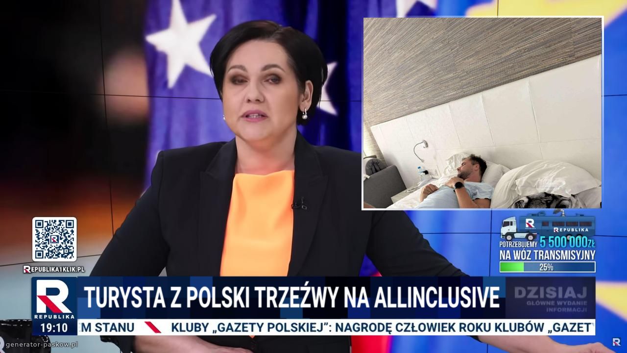 Turysta z Polski trzeźwy na allinclusive