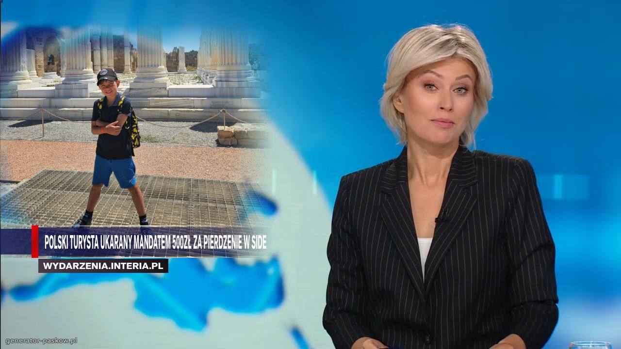 Polski turysta ukarany mandatem 500zł za pierdzenie w Side