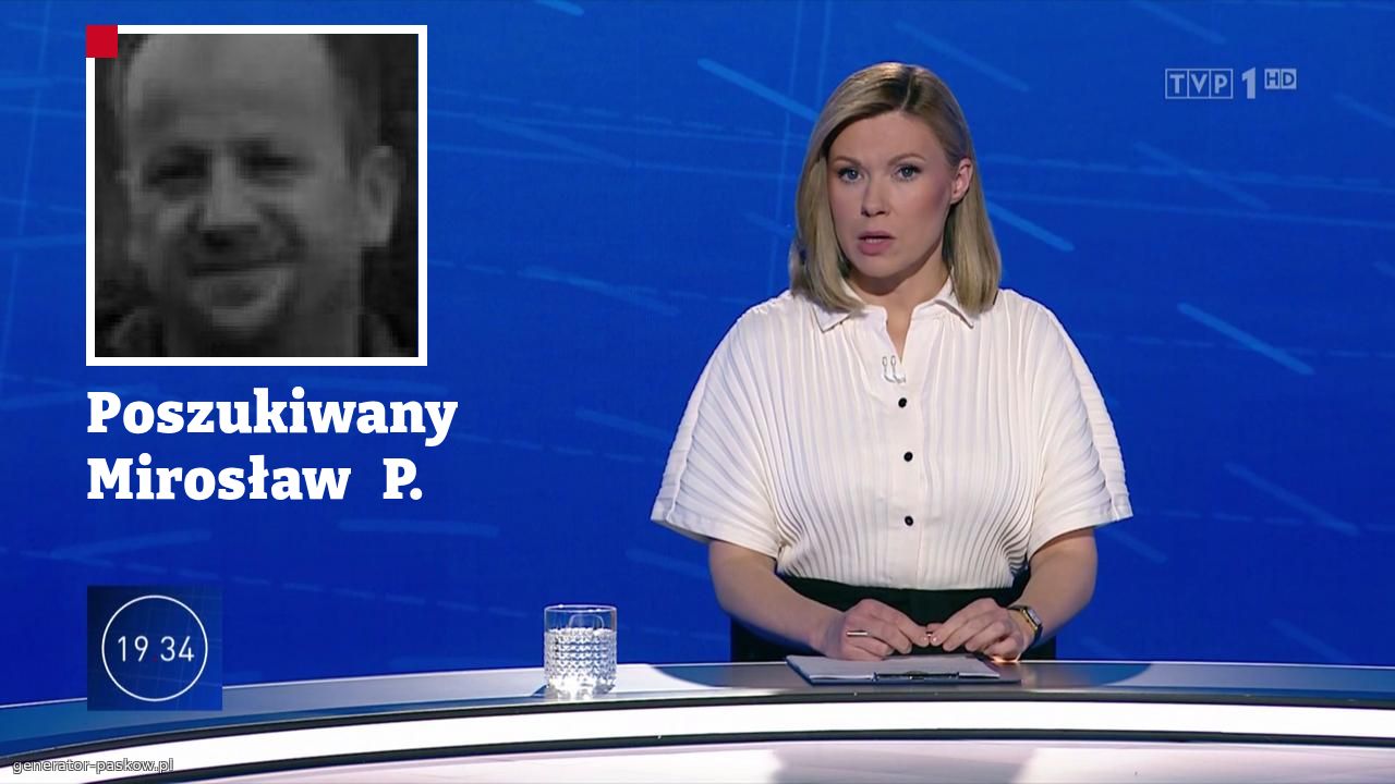 Poszukiwany 
Mirosław   P.
