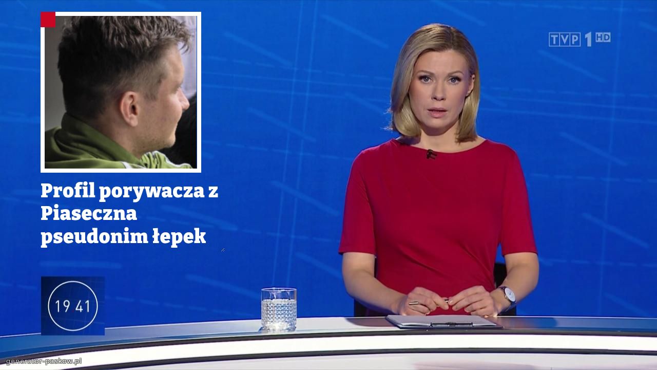 Profil porywacza z Piaseczna pseudonim łepek