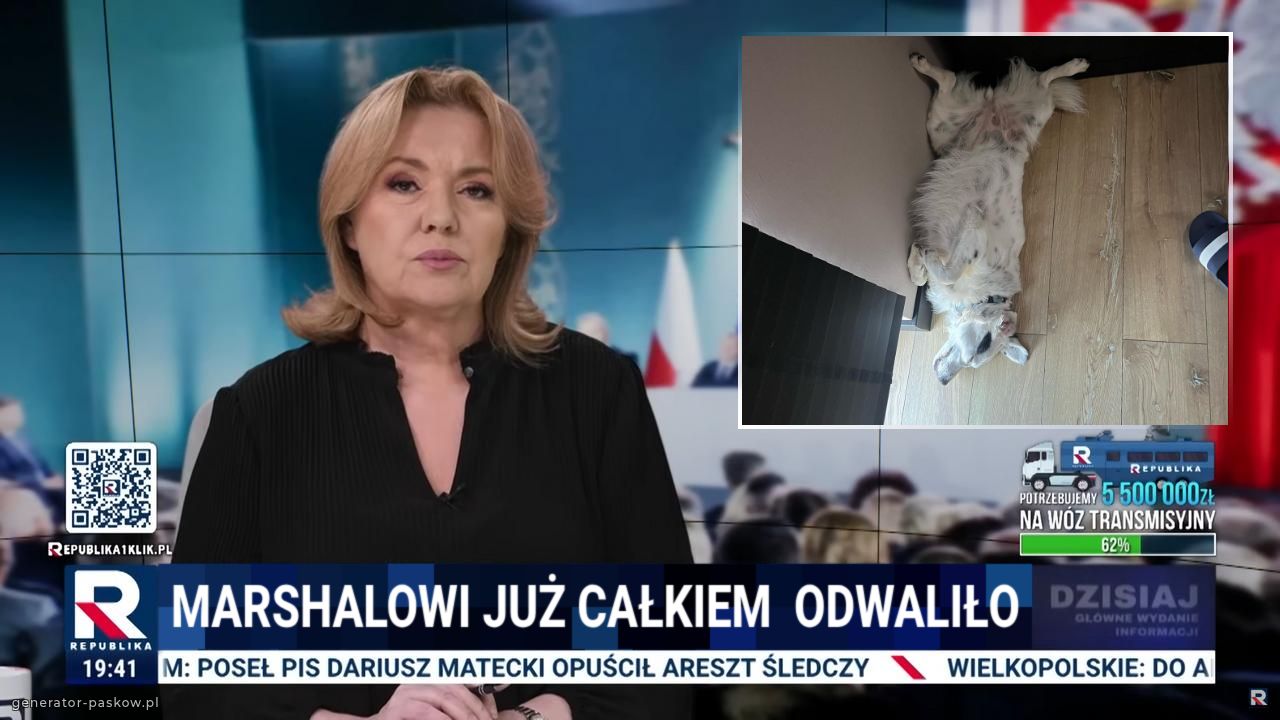 Marshalowi już całkiem  odwaliło