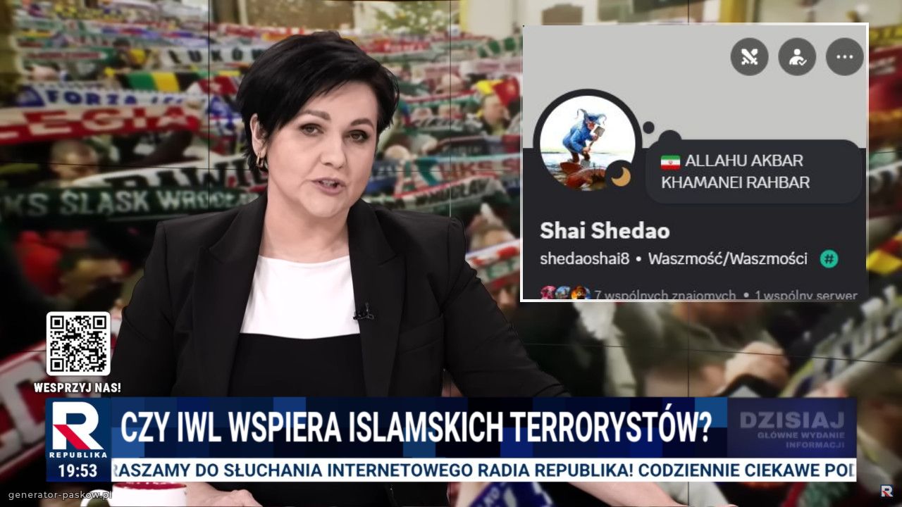 czy iwl wspiera islamskich terrorystów? 