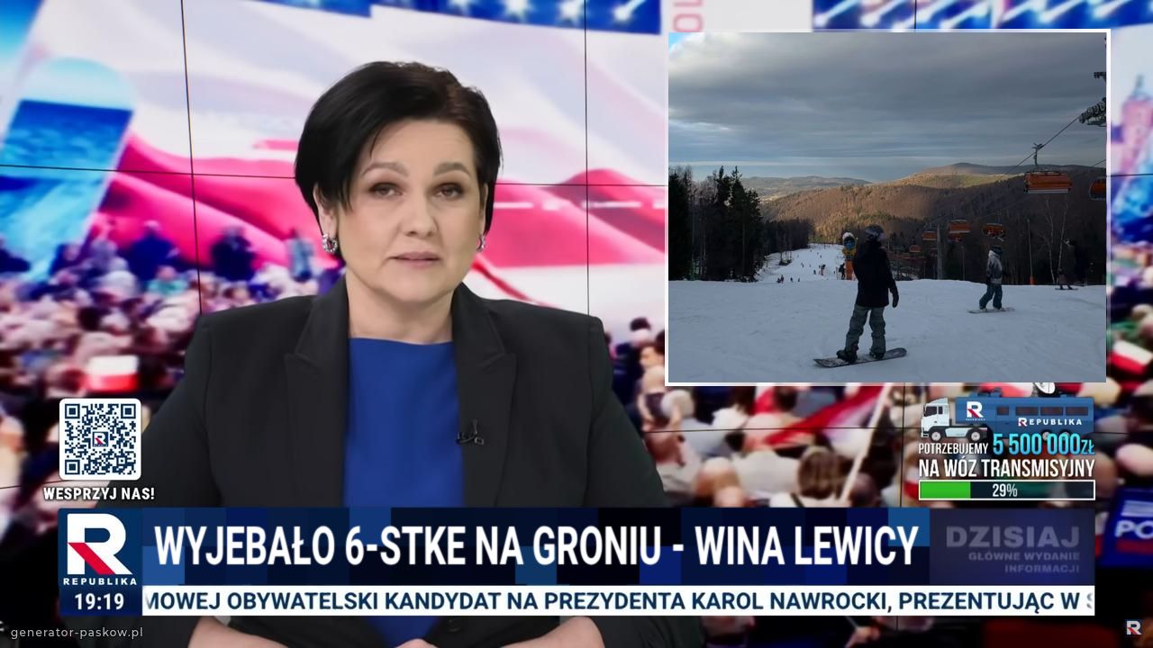 WYJEBAŁO 6-STKE Na groniu - WINA LEWICY