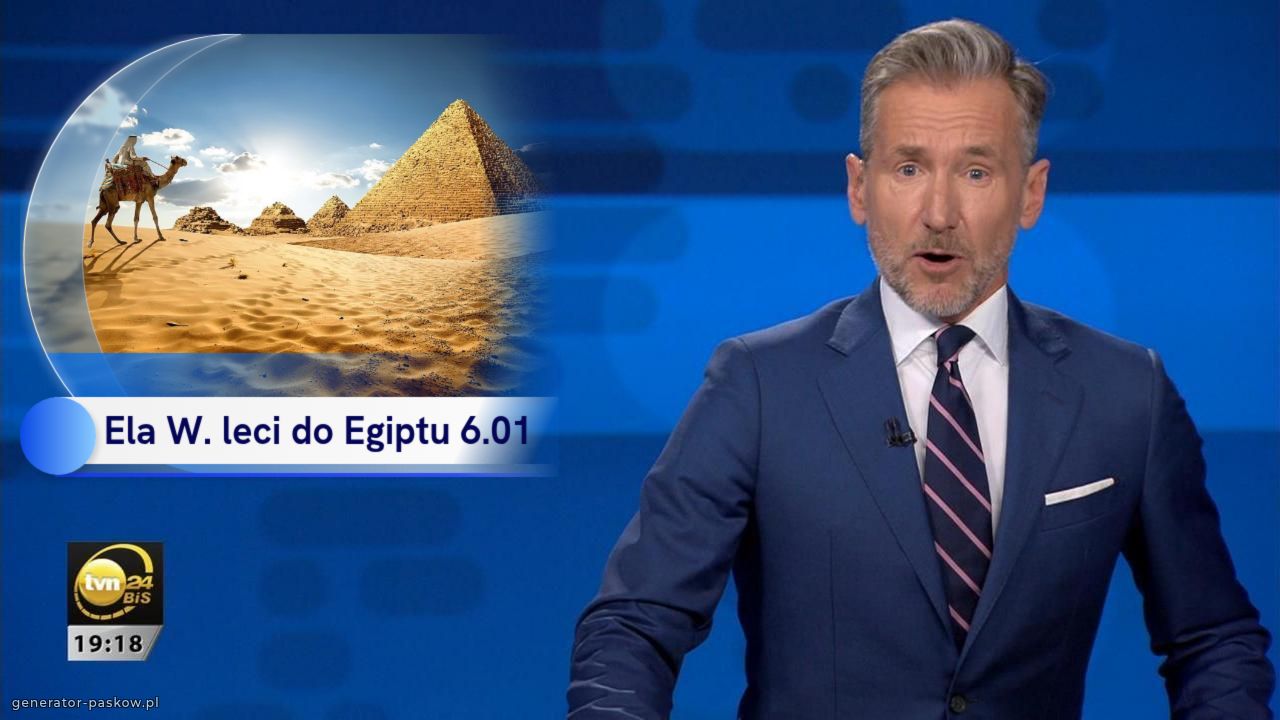 Ela W. leci do Egiptu 6.01