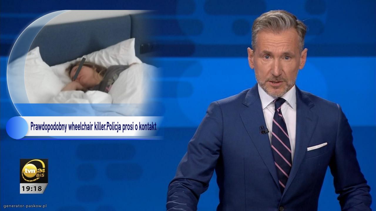 Prawdopodobny wheelchair killer.Policja prosi o kontakt