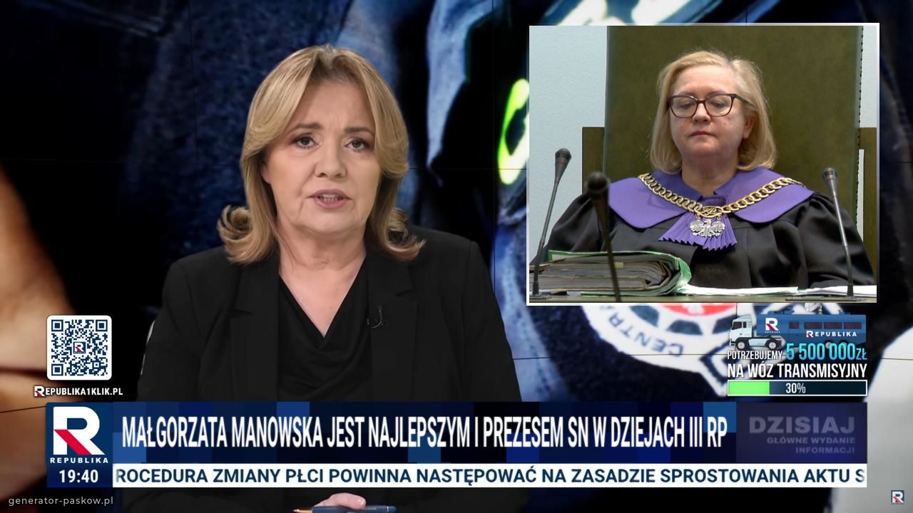 MAŁGOrzata manowska jest najlepszym i prezesem sn w dziejach iii rp