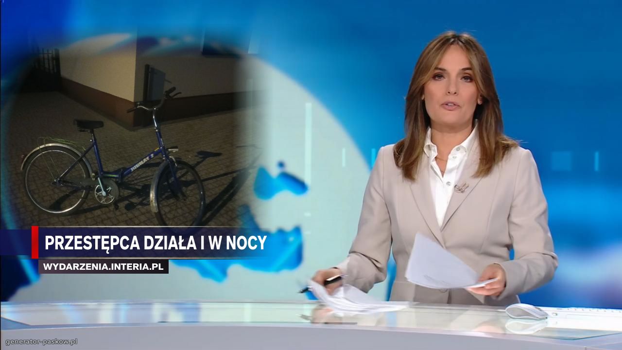 Przestępca działa i w nocy