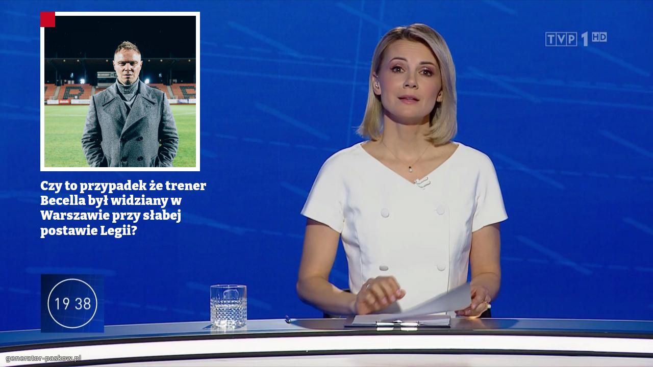 Czy to przypadek że trener Becella był widziany w Warszawie przy słabej postawie Legii? 