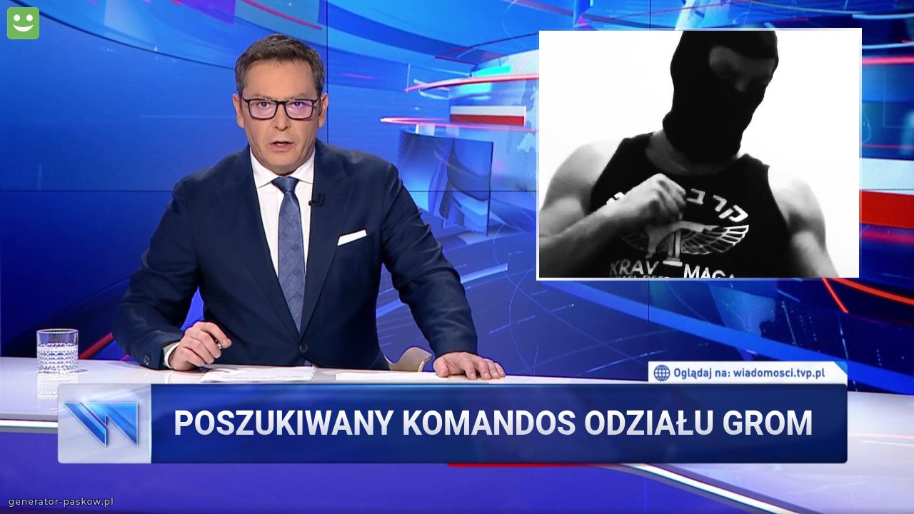 Poszukiwany Komandos odziału GROM