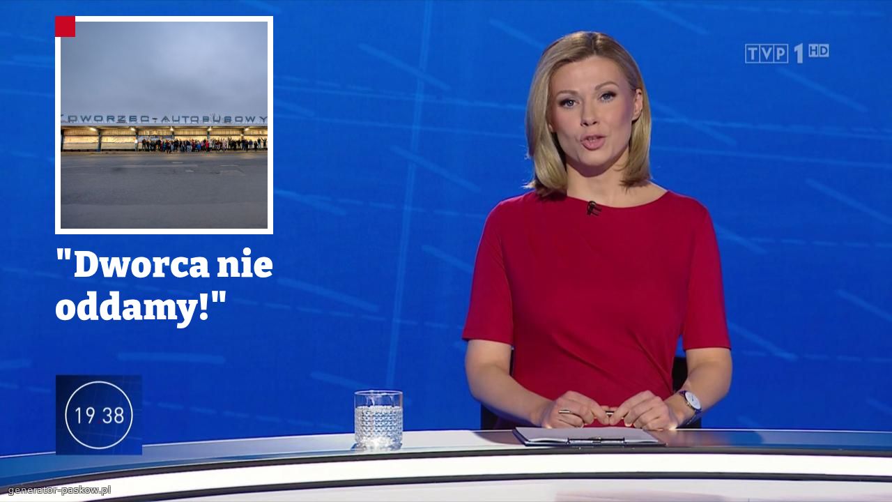 "Dworca nie oddamy!"