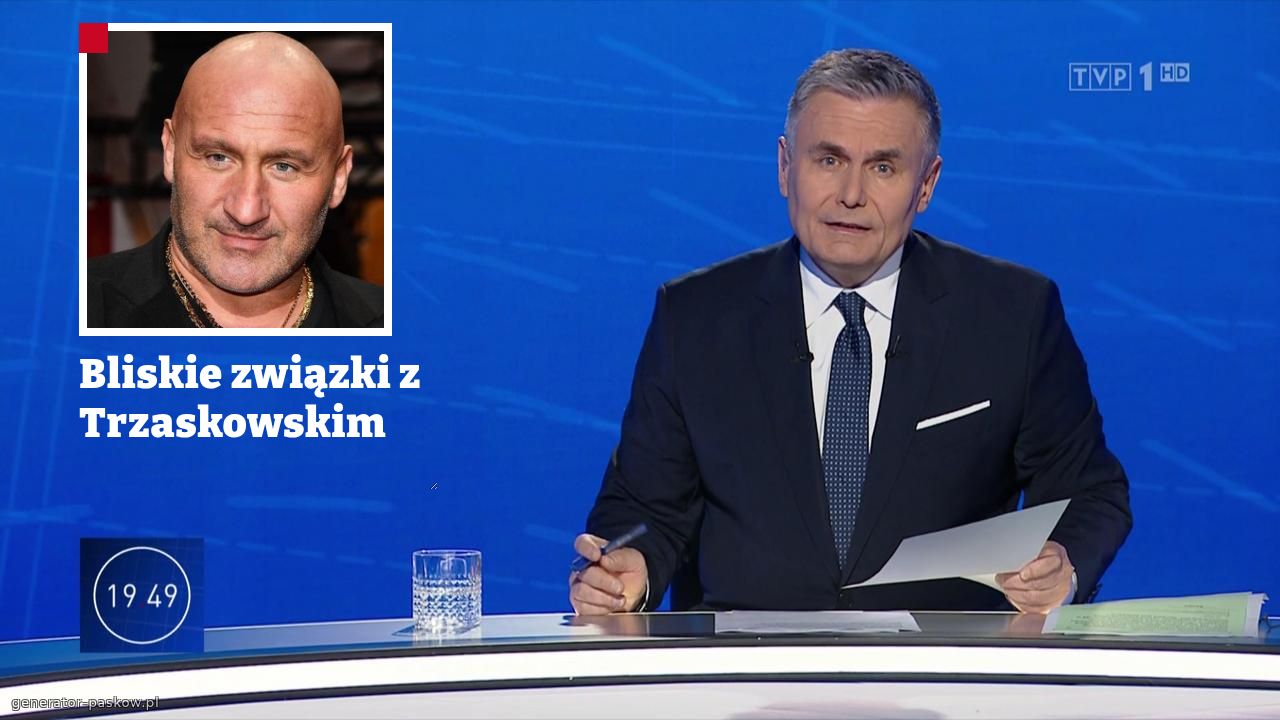 Bliskie związki z Trzaskowskim