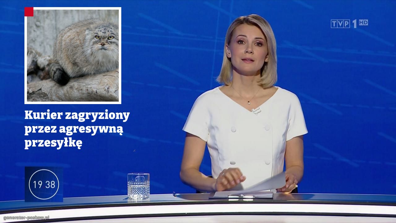 Kurier zagryziony przez agresywną przesyłkę