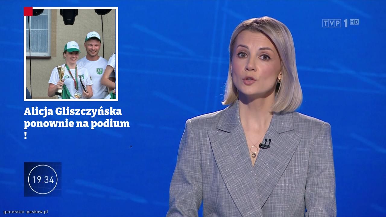 Alicja Gliszczyńska ponownie na podium ! 