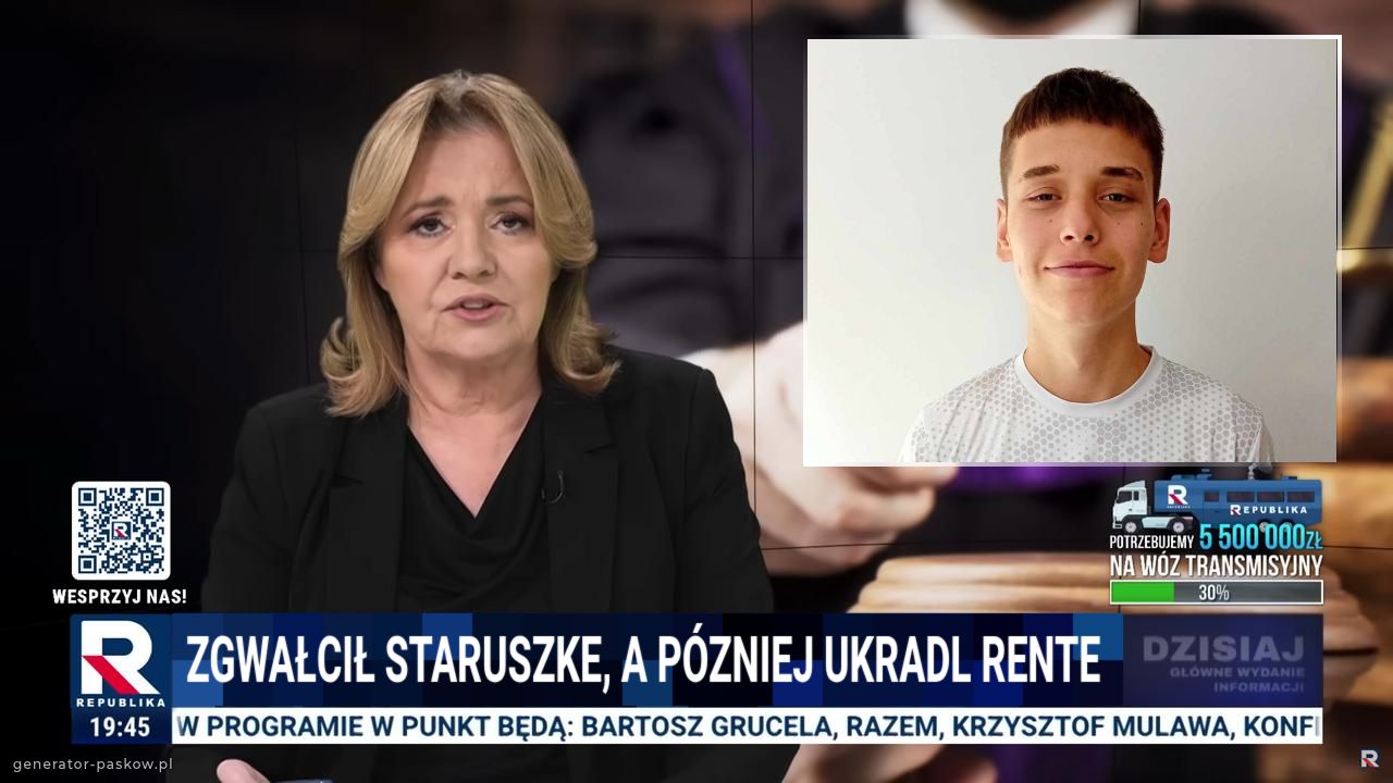 Zgwałcił staruszke, a pózniej ukradl rente 