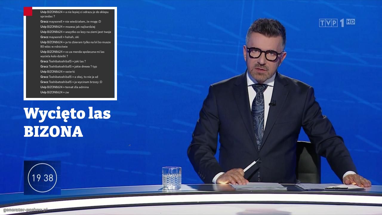 Wycięto las 
BIZONA