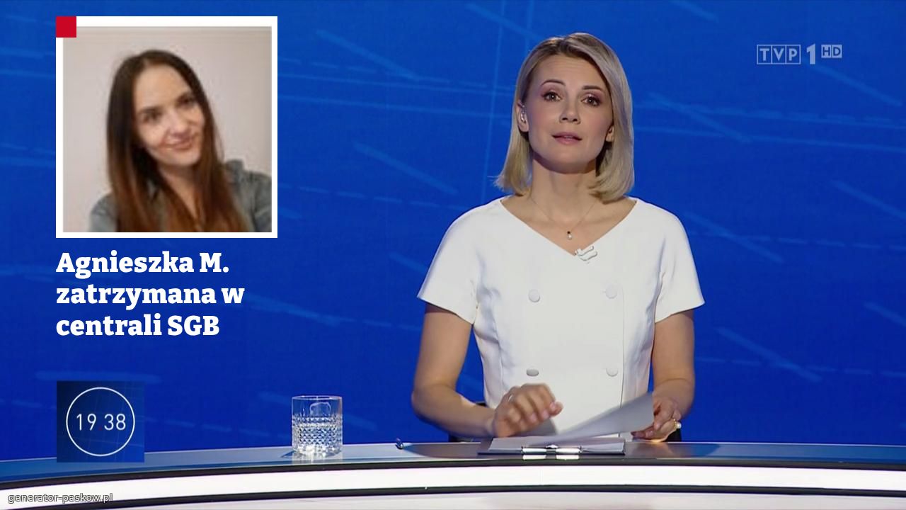 Agnieszka M. zatrzymana w centrali SGB