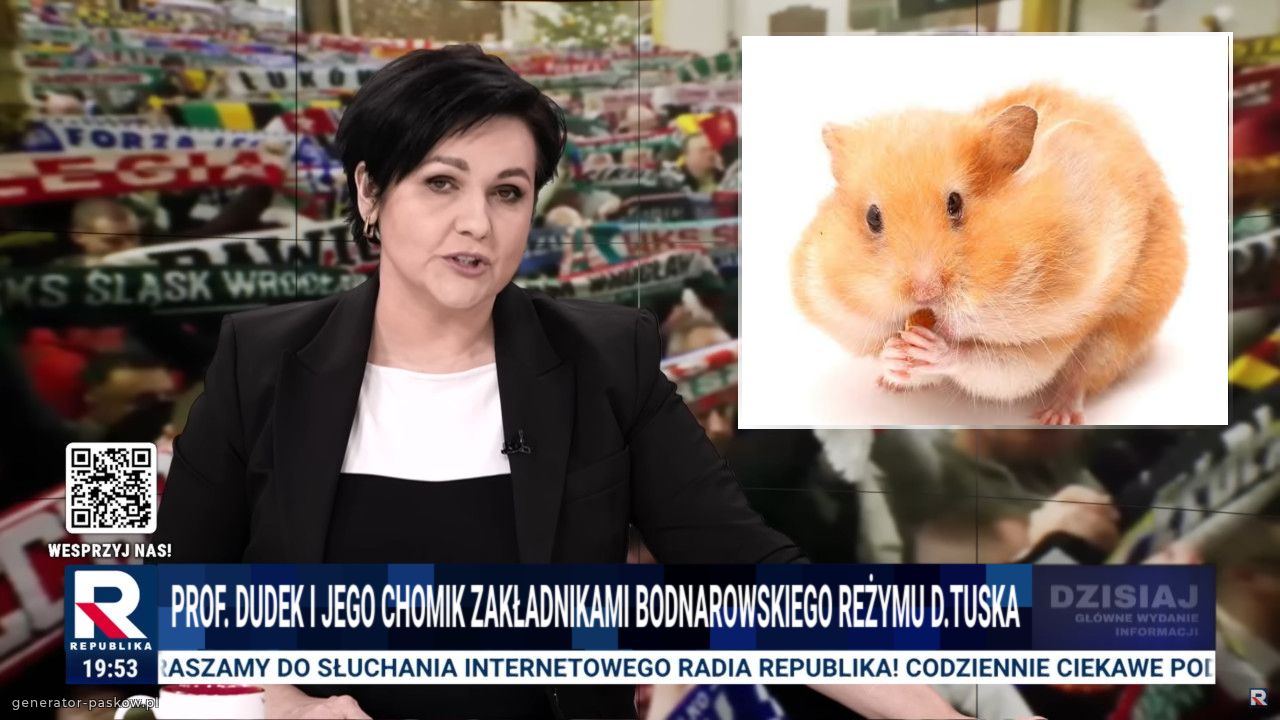 Prof. dudek i jego chomik zakładnikami bodnarowskiego reżymu d.tuska