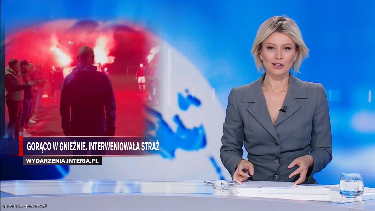 Gorąco w Gnieźnie. Interweniowała straż 