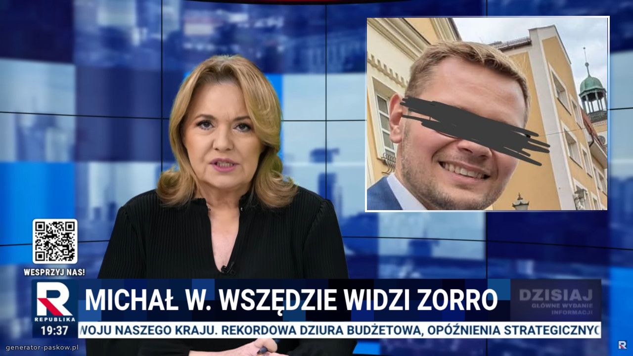 Michał W. Wszędzie widzi Zorro 