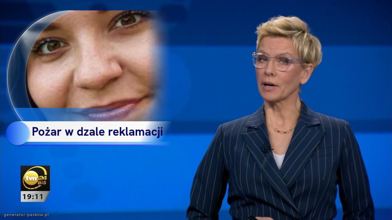 Pożar w dzale reklamacji